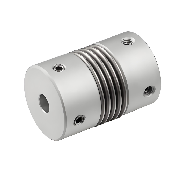 Accouplements à soufflet en alliage d'aluminium RSK-CPR Le type à vis compense plus efficacement les écarts radiaux, angulaires et axiaux