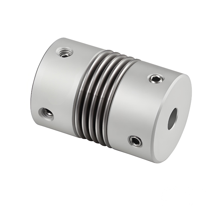 Accouplements à soufflet en alliage d'aluminium RSK-CPR Le type à vis compense plus efficacement les écarts radiaux, angulaires et axiaux