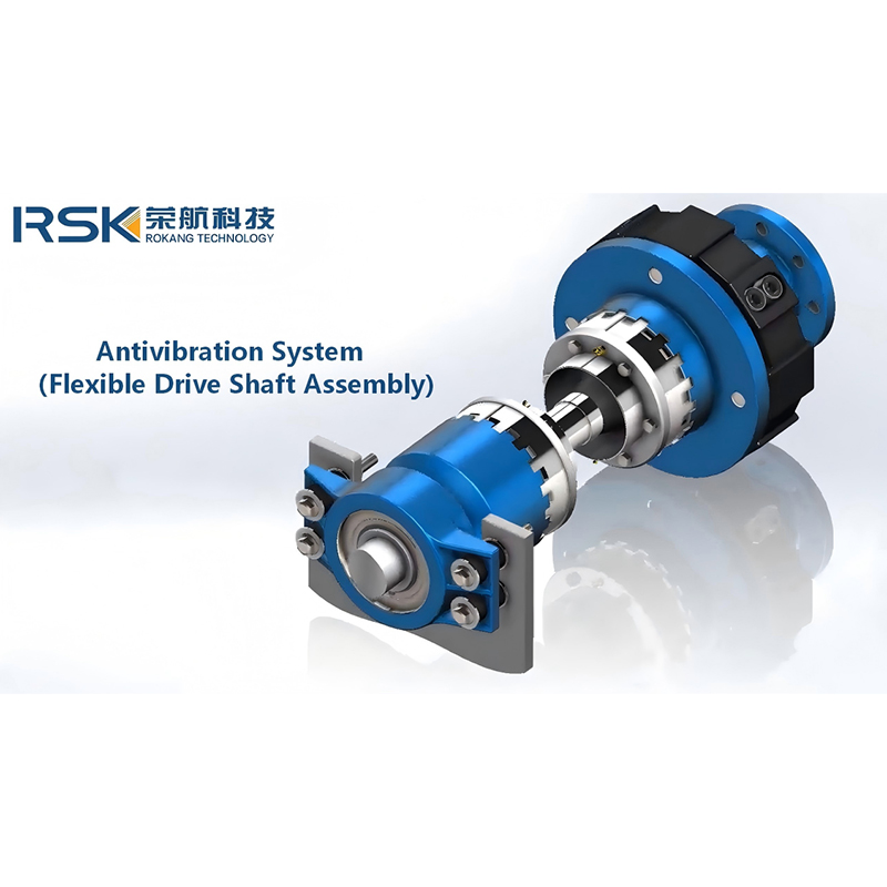 Système antivibration fabriqué par RSK (assemblage d'arbre d'entraînement flexible) pour les applications marines, en particulier pour les yachts