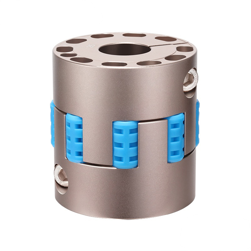 RSK-CPFJC accouplement d'araignée de mâchoire d'alliage d'aluminium de rigidité élevée de type de serrage personnalisation